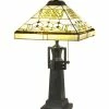 Buy 🥰 Dale Tiffany Akron Tower Mission Table Lamp Home Table & Desk Lamps ⭐