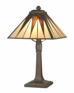 New βοΈ Dale Tiffany Cooper Accent Table Lamp Home Table & Desk Lamps β¨