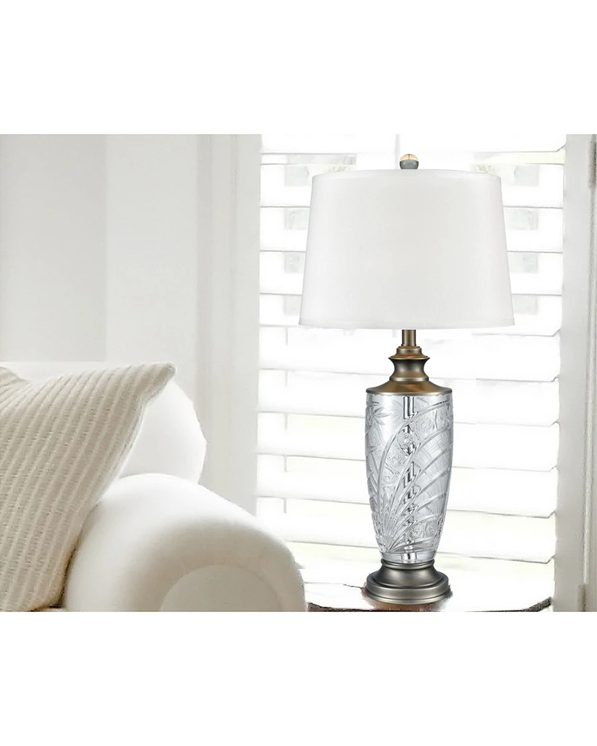 Outlet π Dale Tiffany Festival 24% Lead Hand Cut Crystal Table Lamp Home Table & Desk Lamps π 2 Outlet π Dale Tiffany Festival 24% Lead Hand Cut Crystal Table Lamp Home Table & Desk Lamps π - Image 2