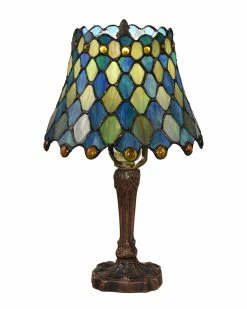 Wholesale 🎁 Dale Tiffany Maile Brass Table Lamp Home Table & Desk Lamps ✔️