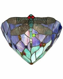 Cheap 💯 Dale Tiffany Downy Dragonfly Jewel Wall Sconce Home Sconces & Wall Mounts 🔔
