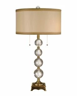 Best Pirce 🤩 Dale Tiffany Aurora Crystal Lamp Home Table & Desk Lamps 😀