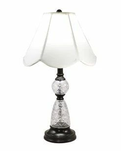 Deals π Dale Tiffany Ela 24% Lead Hand Cut Crystal Table Lamp Home Table & Desk Lamps β