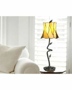 Best reviews of 🔔 Dale Tiffany Twisted Leaf Buffet Lamp Home Table & Desk Lamps 🛒 -Cheap Dale Tiffany Store 3050985150 RLLZ 2